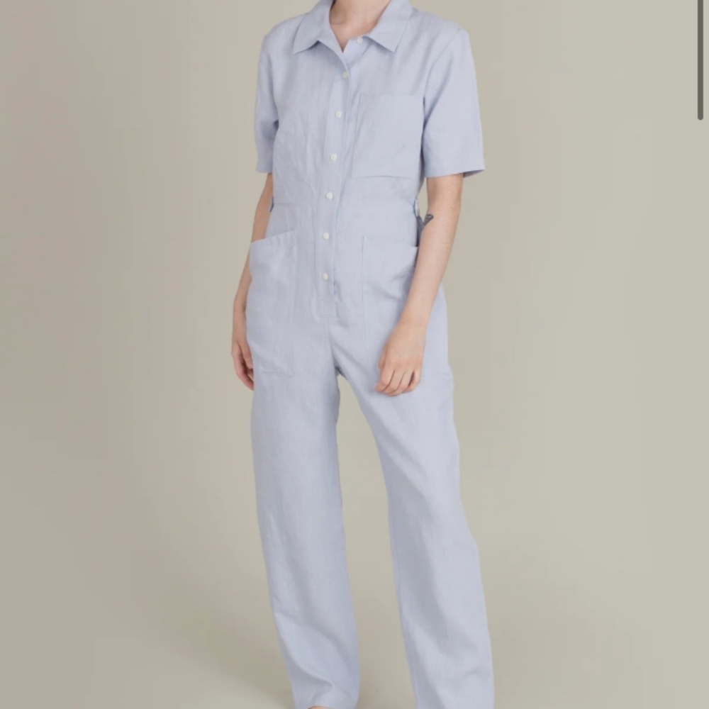 Ilana kohn short sleeve chichi coverall shroom xs